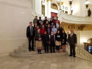 Middle School Field Trip to the State Capitol in Harrisburg PA